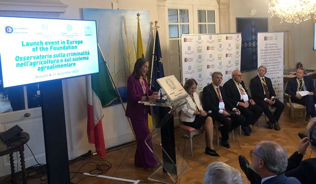 A Bruxelles, presentato l'evento di lancio del Progetto Europa dell’Osservatorio sulla criminalità in agricoltura e sul sistema agroalimentare